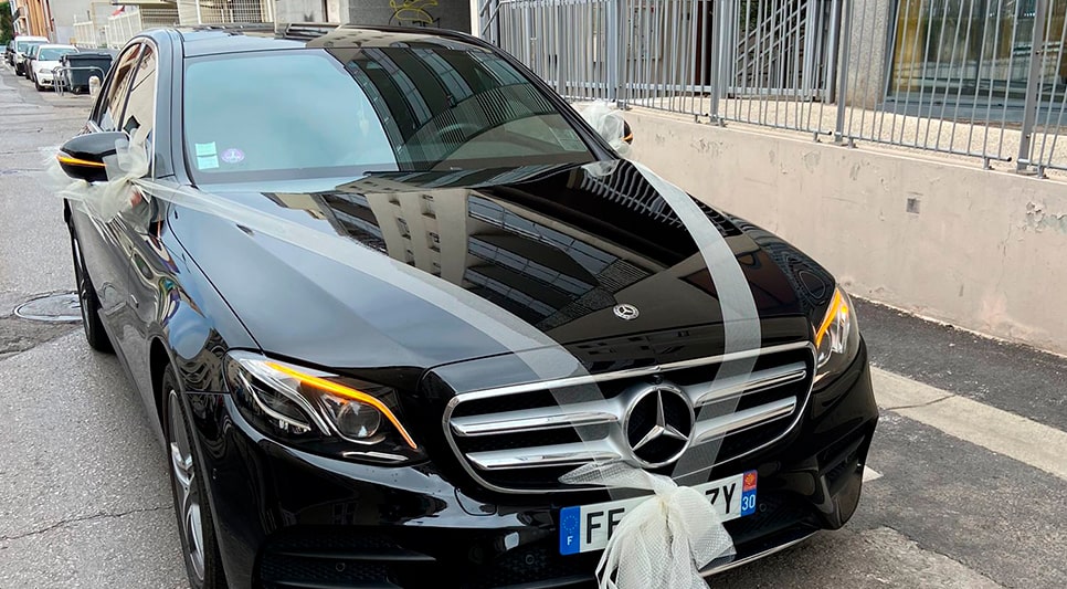 Chauffeur privé mariage à Lunel